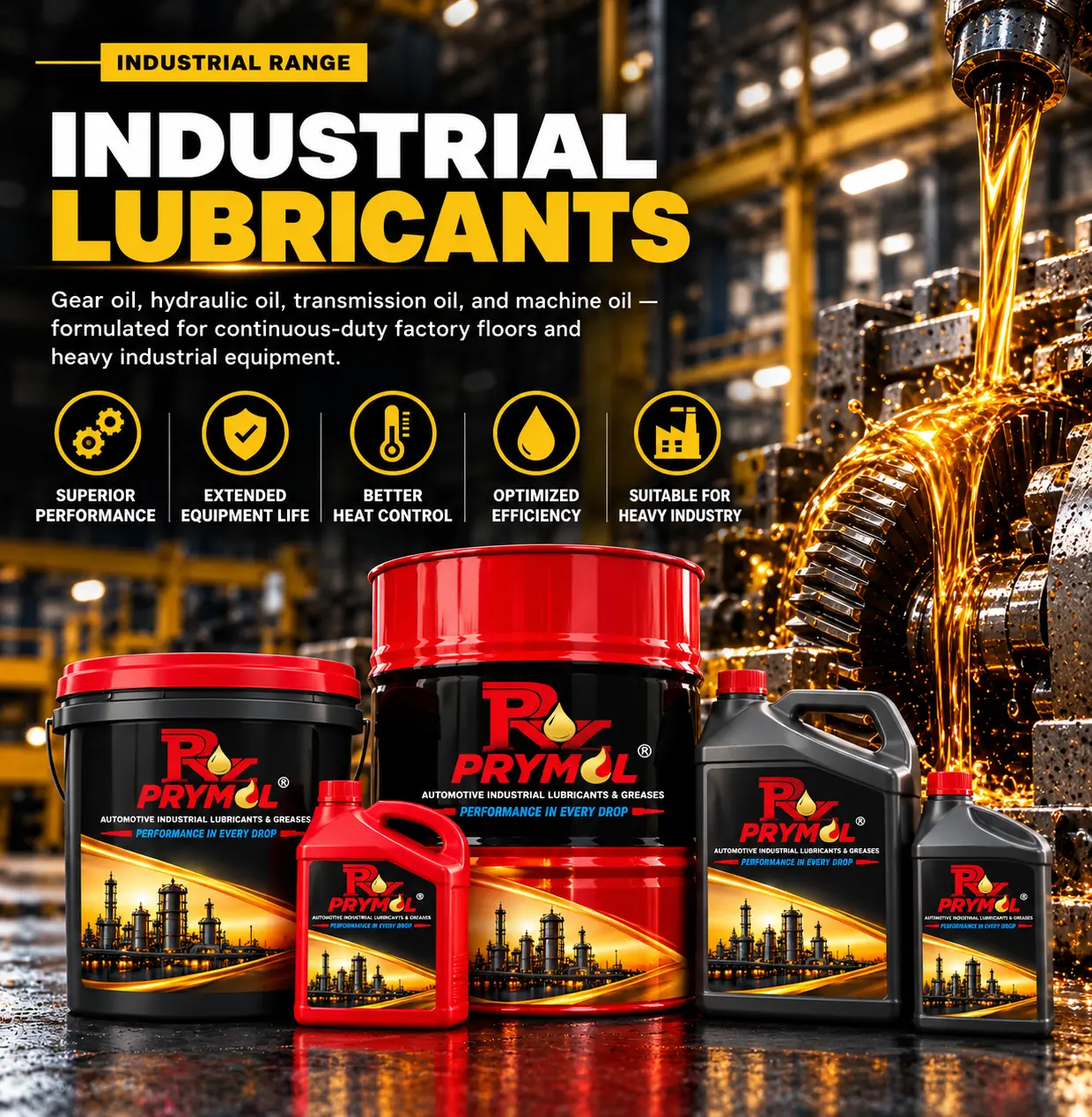 Prymol Industrial Lubricants